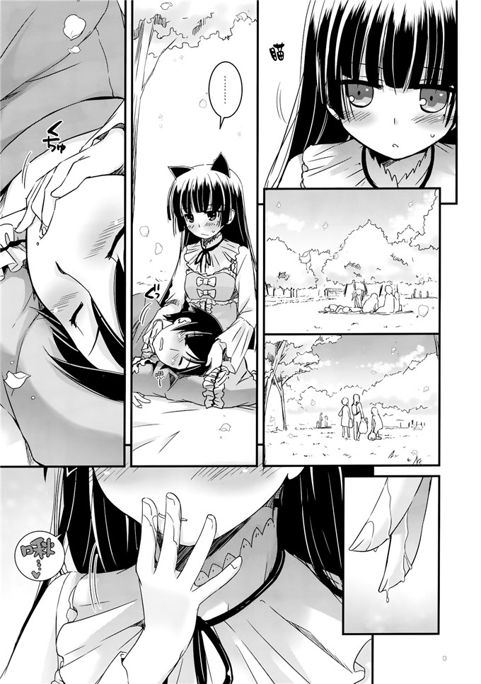 同人漫画之黑猫福利本子